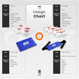 HTG Fire + Ice Hot and Cold Therapy Gel Pack with Straps